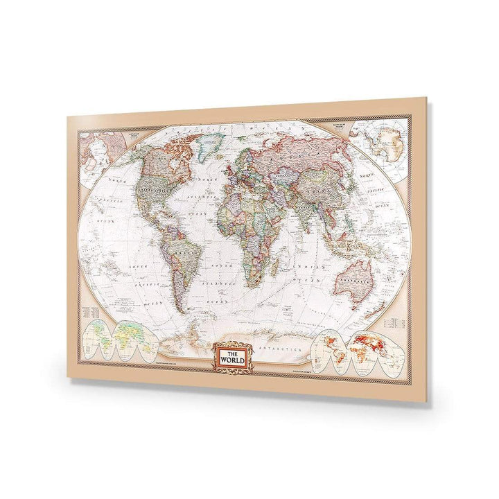 The World Map Wall Art