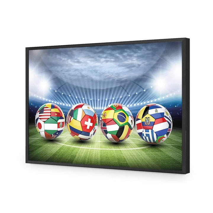 World Cup Footy Flags Wall Art
