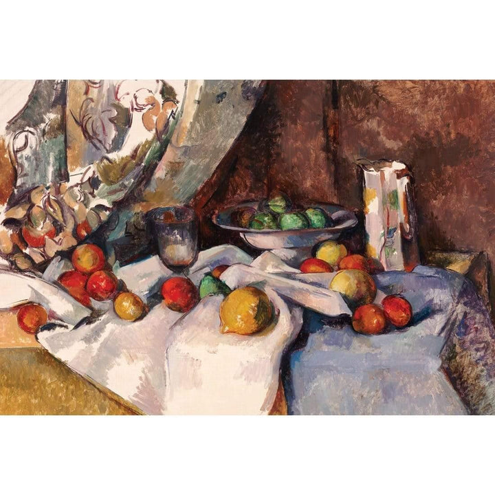 Still Life with Apples By Cezanne Wall Art