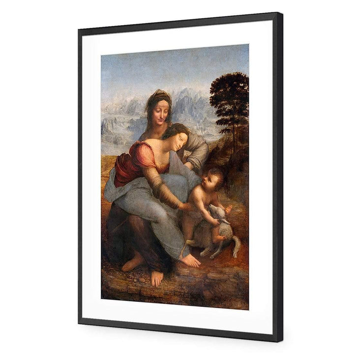 The Virgin and Child With Saint Anne by Leonardo da Vinci Wall Art